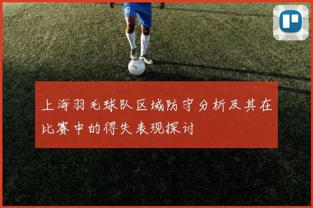 上海羽毛球队区域防守分析及其在比赛中的得失表现探讨